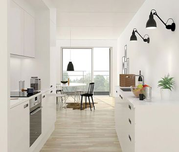 Moderne 3-værelses lejlighed til leje i Farum - Photo 4