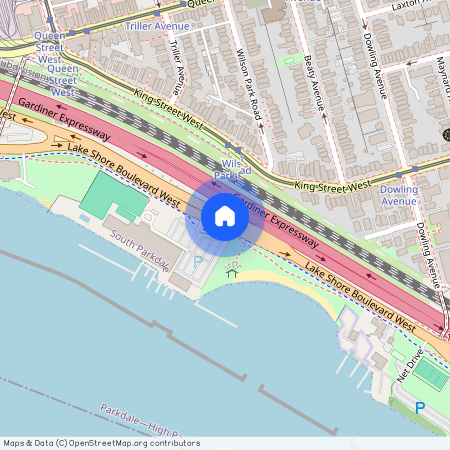 Lake Shore Boulevard West, South Core, Toronto