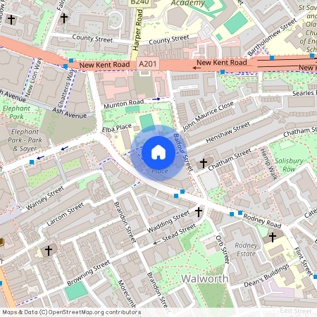 Victory Place, Elephant and Castle, SE17