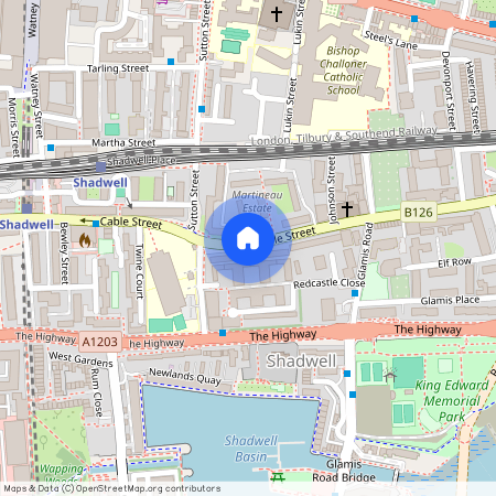 RM1 Cable Street | Shadwell | London | E1 0AE