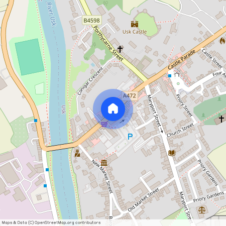 Bridge Street, Usk, NP15