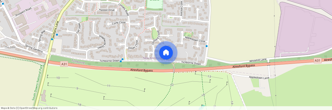 Bell House, Headley Close, Alresford, Hampshire, SO24