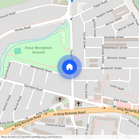 Fosse Road North, Leicester, Leicestershire, LE3