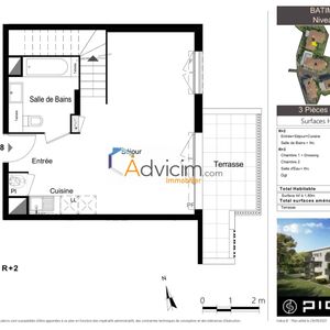 F3 neuf en duplex avec 2 parking - Photo 2