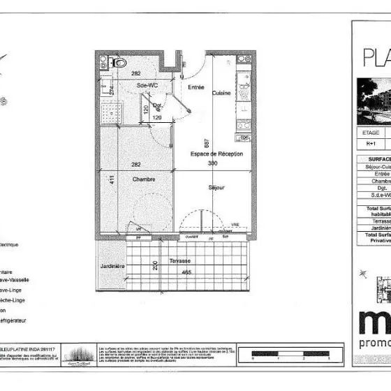 Appartement à louer 2 pièces 38.74m² - Photo 1