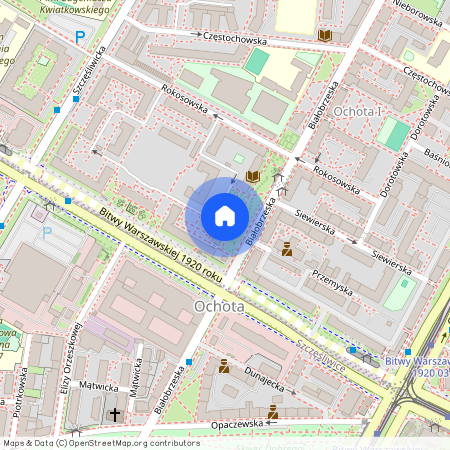 Białobrzeska, Stara Ochota, Ochota, Warszawa, mazowieckie