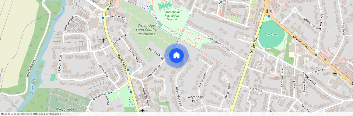 Weybridge Park, Weybridge, Surrey, KT13