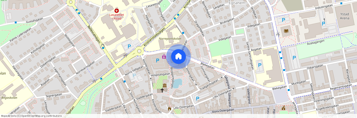 Ystad, Skåne, Blekegatan 27A