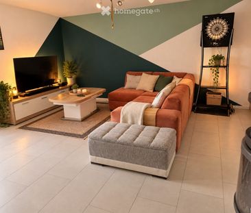 Maison contiguë 4,5 pièces avec terrasses et jardin au centre de Bulle - Photo 1