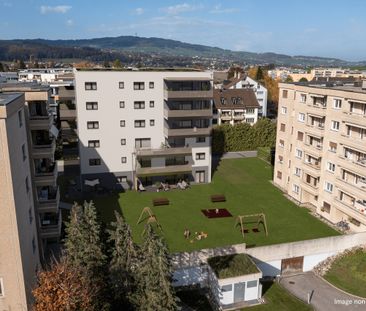 NEUF - 3½ PIECES - BULLE AVEC GRAND BALCON ! - Foto 3