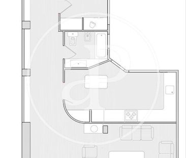 Penthouse for rent with Terrace in Exposició (Valencia) - Photo 4