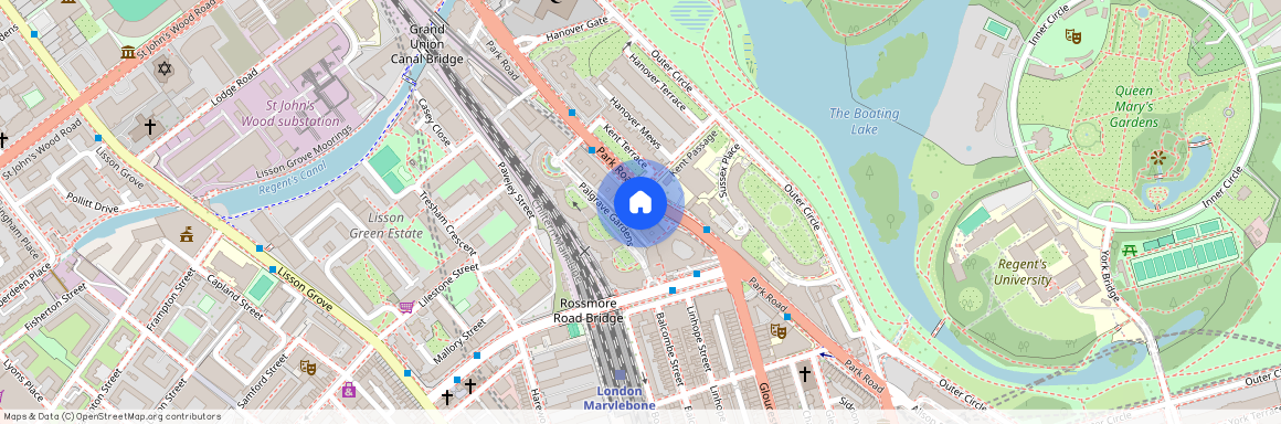 Hanover Gate Mansions, Park Road, London