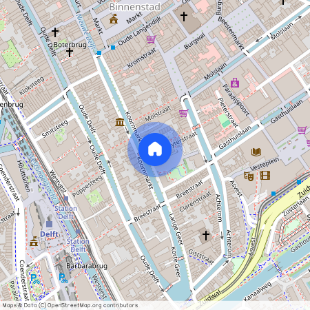 Koornmarkt 16-H, Centrum, 2611EE, Delft