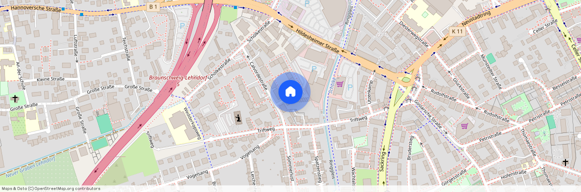 Calvördestraße 13, 38118 Braunschweig OT westliches Ringgebiet