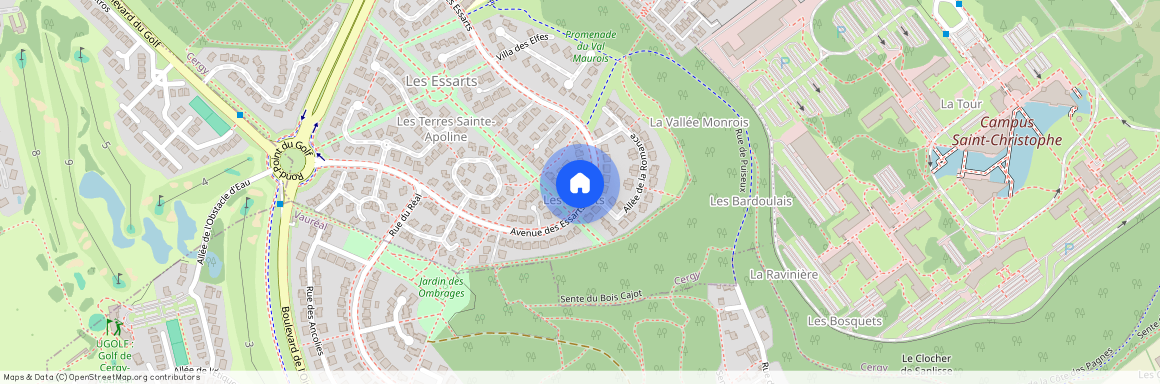95800, Cergy