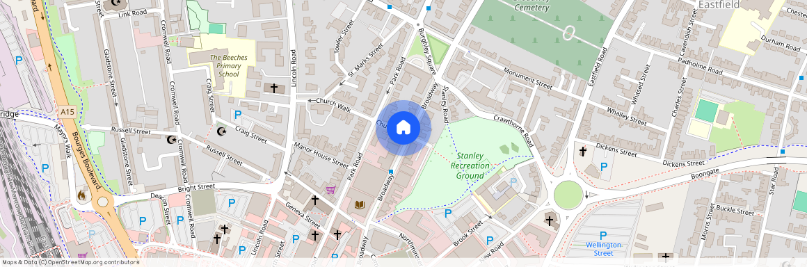 Rm 1, Church Walk, Peterborough, PE1 2TP