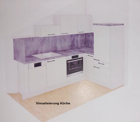 Sehr helle und gepflegte 2-Zimmer-Dachgeschosswohnung - Nähe Krankenhaus - Photo 4