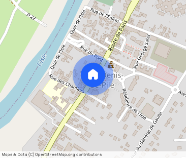 Location appartement Saint Denis De Pile : 800 € - AJP Immobilier S... - Photo 1