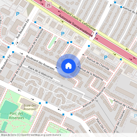 Boul. des Roseraies, H1M 1T9, Montréal