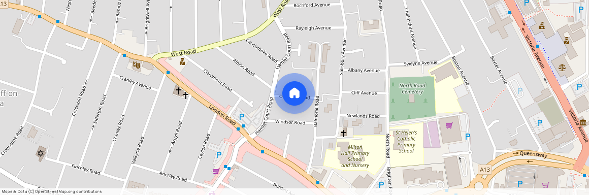 Osborne Road, Westcliff-On-Sea, Essex, SS0