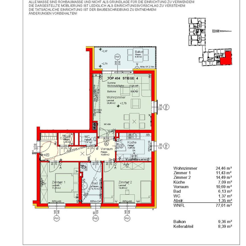 2640 Gloggnitz, Franz Dittelbachstraße 13/Stg 4 - Photo 2