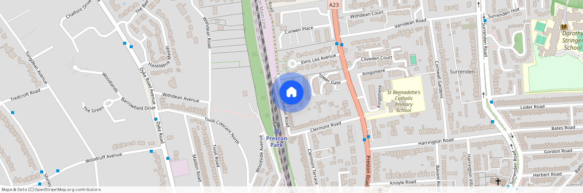 Station Road, Preston, Brighton, BN1