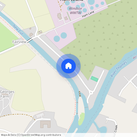 Ham Island, Old Windsor, Windsor, Berkshire, SL4