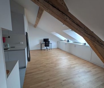 Superbe appartement au coeur de Lausanne - 1.5 pièce dans les combles - Photo 3
