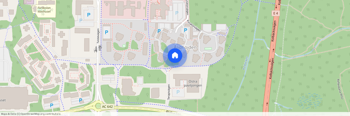 Kuratorvägen, Umeå