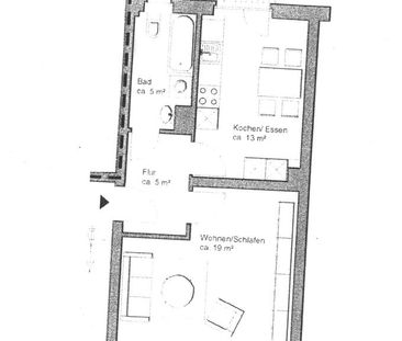 Eine großzügige und helle 1-Zimmer-Wohnung im ruhigen Chemnitz Kapp... - Foto 5