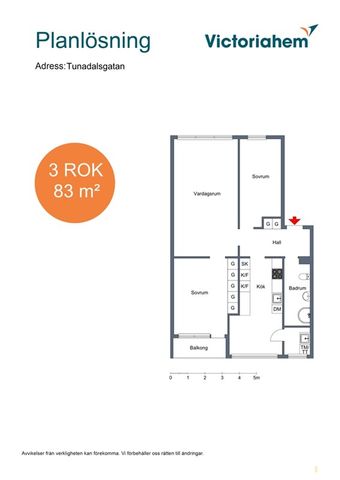 Tunadalsgatan 34 b - Foto 5