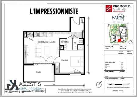 APPARTEMENT T2 45M - Photo 5