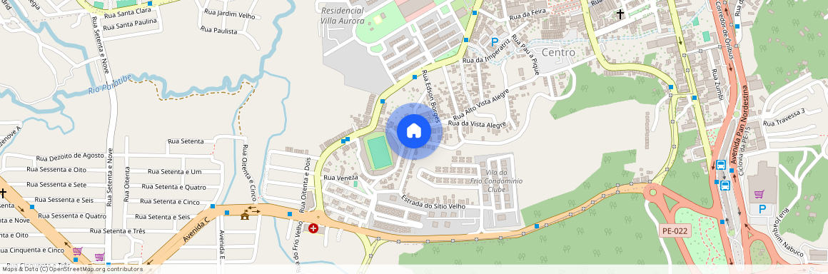 Rua Almirante Tamandaré, Centro, Paulista, PE, 53401010