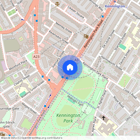 Kennington Park Road, SE11, Kennington, London, SE11