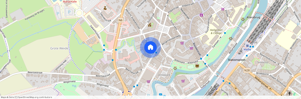 Poststraat, 18, 11, 1500, Halle