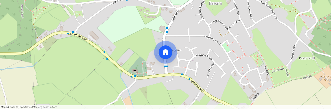 High Street Bream, Lydney GL15 6EQ