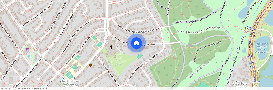 Avenue des Franciscains, 1150, Sint-Pieters-Woluwe