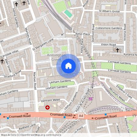 Thomas Place, Kensington Green, London, W8