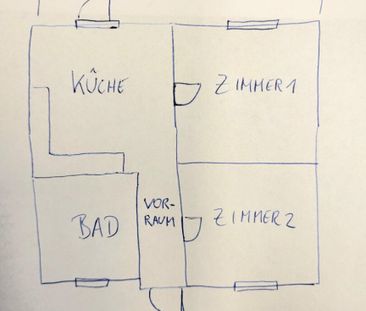 Charmante 2-Zimmer Wohnung mit Terrasse und Parkplatz - 56 m² - Foto 5
