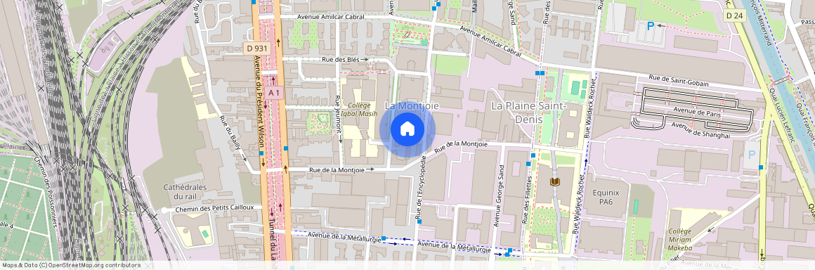 1 Rue des Drapiers, 93210 Saint-Denis, France