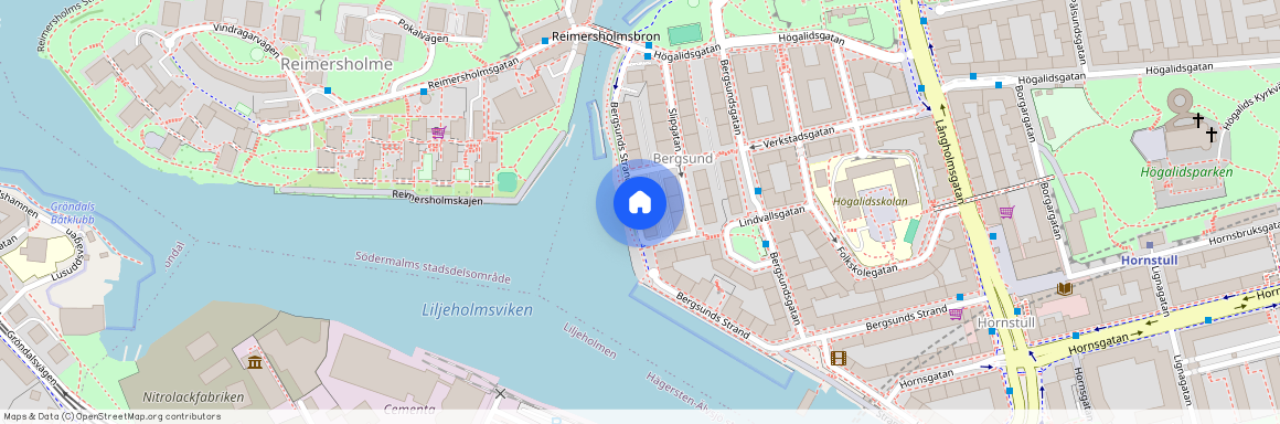 Södermalm, Stockholm, Bergsunds Strand 13
