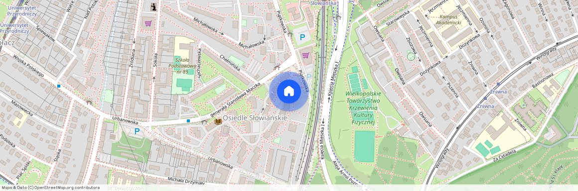 ul. Piątkowska, Winiary, Jeżyce, Poznań, wielkopolskie