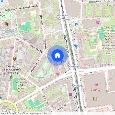 aleja Wyzwolenia 55, zachodniopomorskie, Szczecin, Centrum