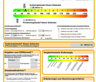 4-Zimmer-Wohnung mit Einbauküche und zwei Badezimmern 08.23 - Photo 1