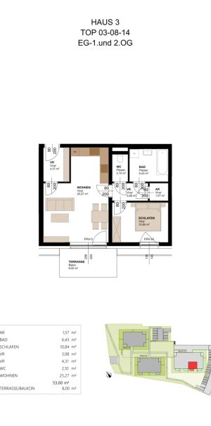 Daheim in Klaus: TOP 3.3 - Foto 1