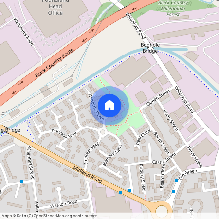 Windsor Walk, Darlaston