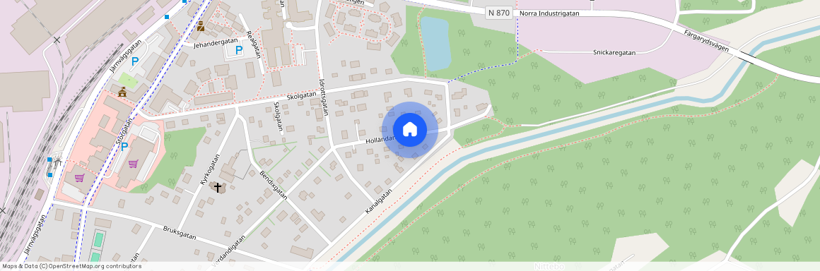 Holländaregatan, Hyltebruk