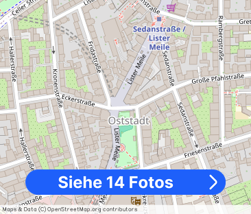 List, Lister Meile, Eilenriedenähe, modern und hochwertig möbliert - Foto 1