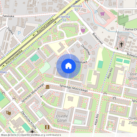 ul. Stalowa, Nowa Huta, Nowa Huta, Kraków, małopolskie