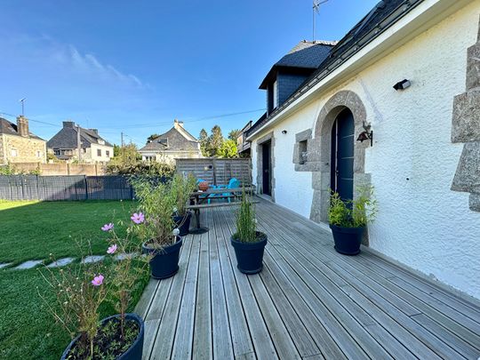 A LOUER APPARTEMENT T3 RDC AVEC JARDIN LIMERZEL 56220 BRETAGNE MORBIHAN - Photo 1